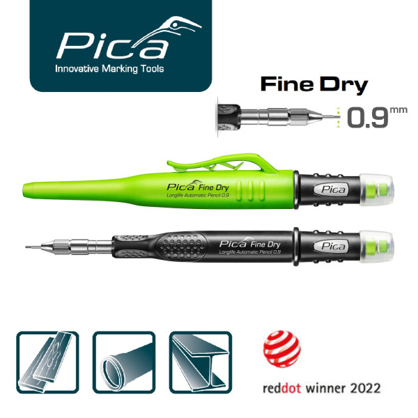 Строительный карандаш для точной разметки Pica Fine Dry Longlife