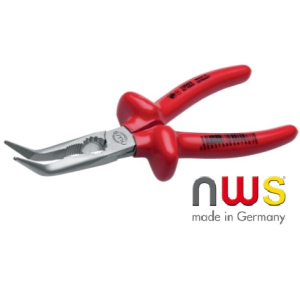 Длинногубцы, загнутые на 45°, VDE NWS
