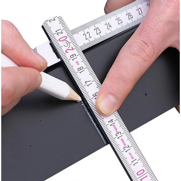 Карандаш разметочный универсальный PICA CLASSIC For All Black & White Pencil 546