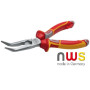 Длинногубцы, загнутые на 45°, VDE NWS