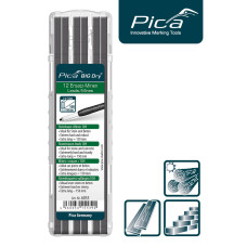 Набор сменных грифелей-стержней (12 шт) для карандаша Pica Big Dry Longlife