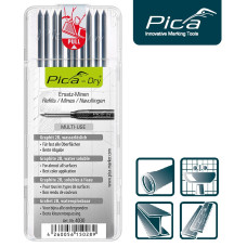 Набор сменных грифелей-стержней (10 шт) для Pica Dry Longlife