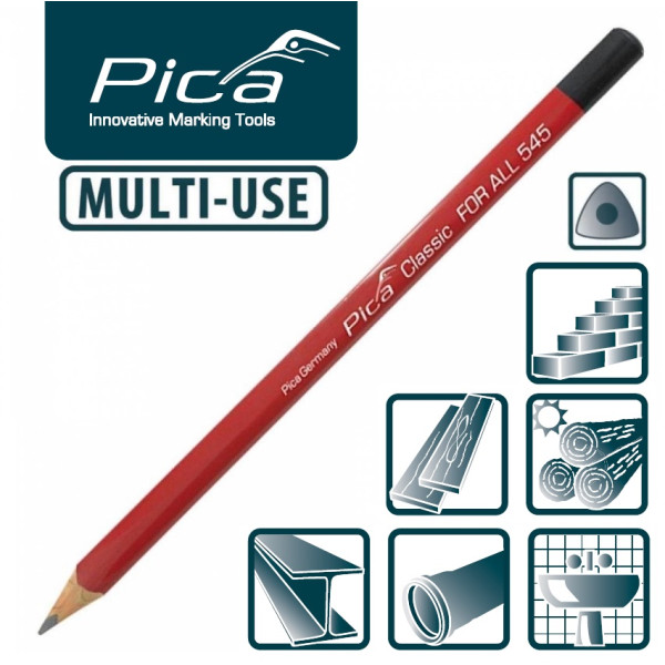Карандаш разметочный универсальный PICA CLASSIC For All 545