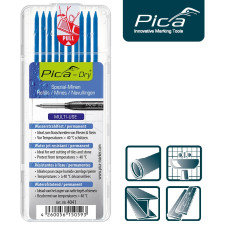 Набор сменных грифелей-стержней (10 шт) для Pica Dry Longlife