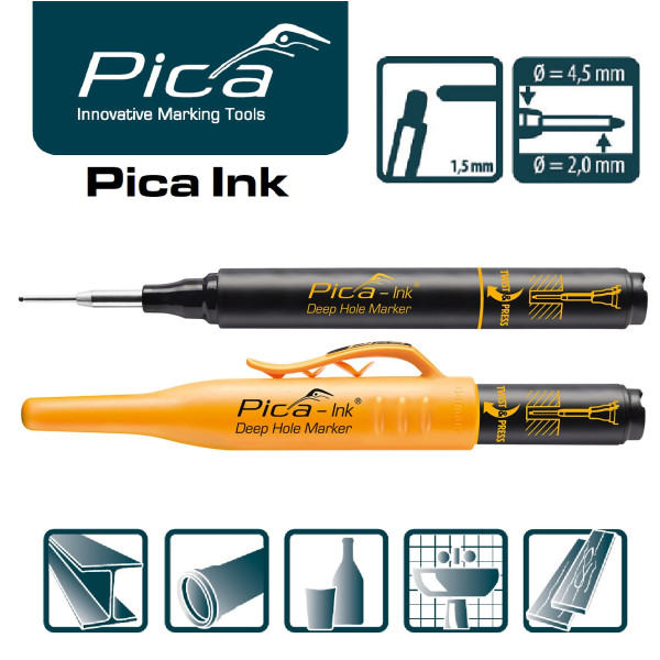 Маркер для глубоких отверстий Pica Ink Deep Hole Marker