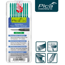 Набор сменных грифелей-стержней (10 шт) для Pica Dry Longlife