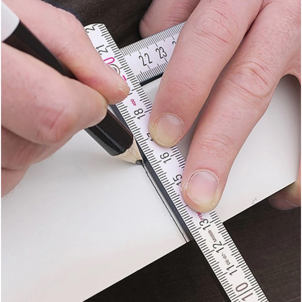 Карандаш разметочный универсальный PICA CLASSIC For All Black & White Pencil 546