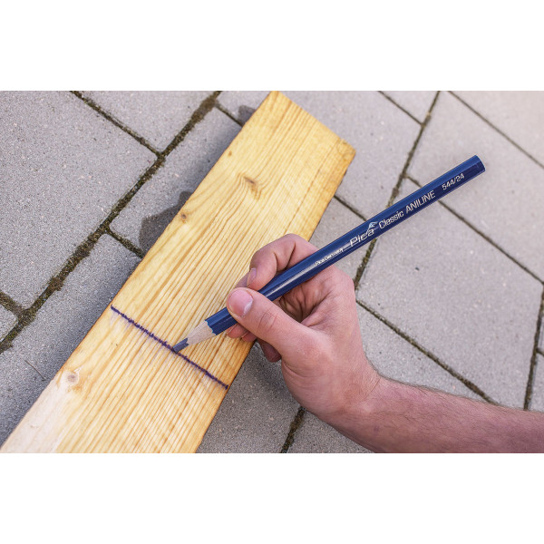 Карандаш разметочный для влажной древесины PICA CLASSIC Aniline 544