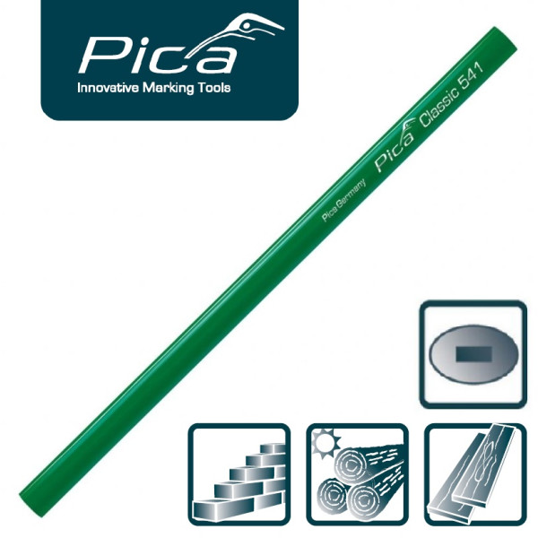 Карандаш разметочный каменщика PICA CLASSIC 541