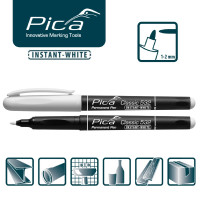 Маркер тонкий перманентный PICA Classic 532 Instant-White