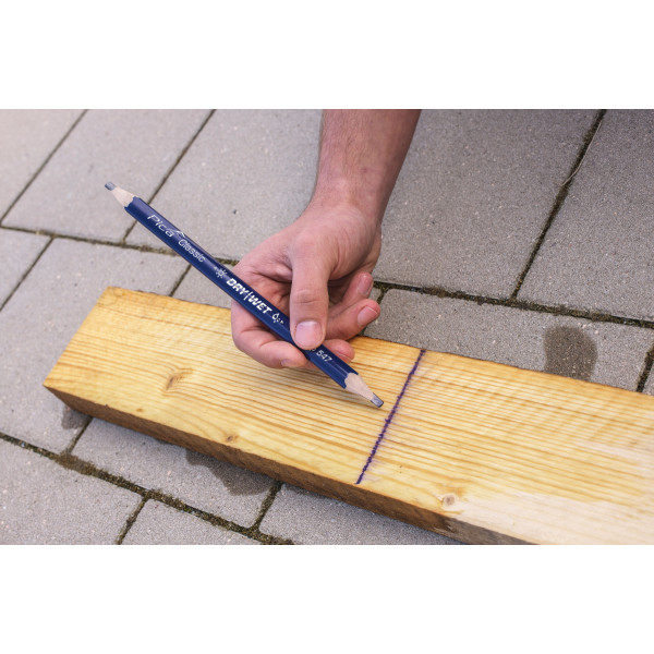 Карандаш разметочный двухсторонний для сухой и влажной древесины PICA CLASSIC Aniline 544