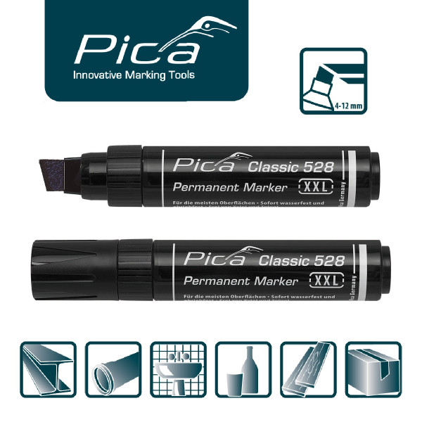 Маркер перманентный PICA Classic 528 XXL