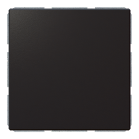 Выключатель 1-клавишный 10A с клавишей - FD (черный матовый - soft touch), артикул FD3011PBM