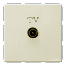 Розетка TV оконечная с накладкой - FD (сахара), артикул FD6001SH