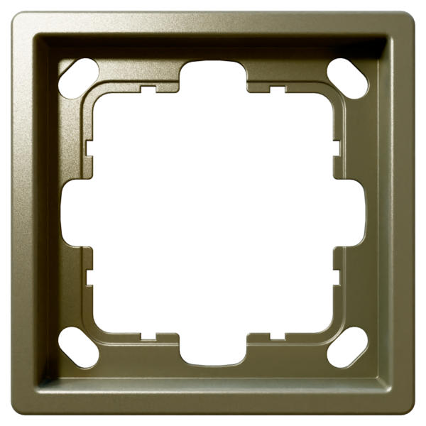 Рамка 1-кратная - FD (бронза), артикул FD1001BR