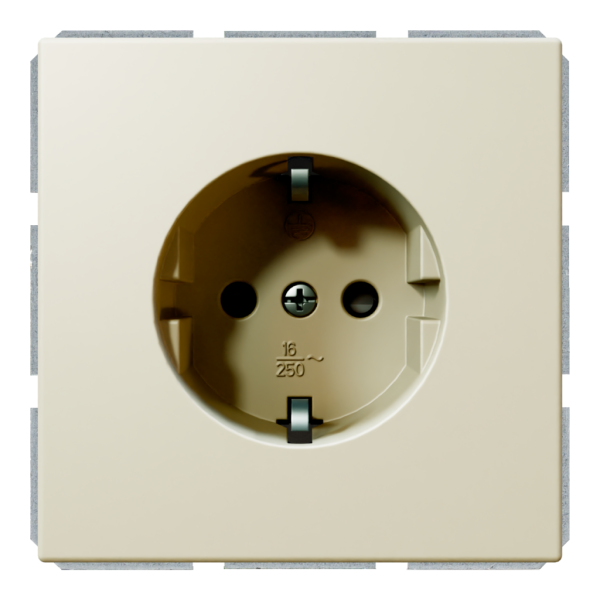 Розетка SCHUKO® 16A со шторками - FD (сахара), артикул FD5501SH