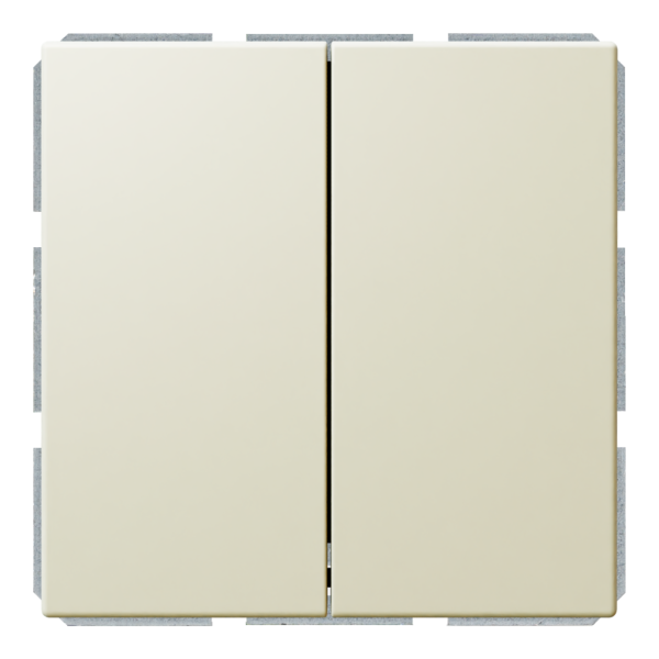 Выключатель 2-клавишный 10A проходной с клавишами - FD (сахара), артикул FD3022SH