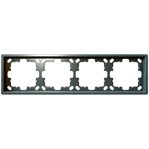 Рамка 4-кратная - FD (никель), артикул FD1004NI