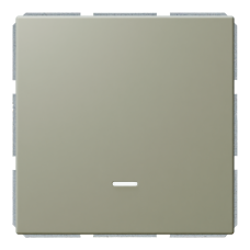 Выключатель 1-клавишный 10A с LED-подсветкой с клавишей - FD (тауп матовый - soft touch), артикул FD3011NPTM