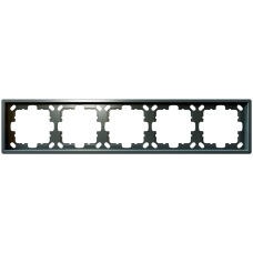 Рамка 5-кратная - FD (никель), артикул FD1005NI