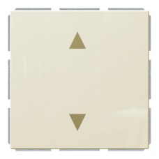 Кнопка 1-клавишная 10A в нейтральном положении, для штор с клавишей - FD (сахара), артикул FD3018SH