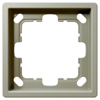 Рамка 1-кратная - FD (тауп матовый - soft touch), артикул FD1001PTM