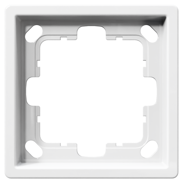 Рамка 1-кратная - FD (белый глянцевый), артикул FD1001W