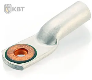 Наконечники кабельные алюмомедные с опрессованной медной втулкой ТАМ (КВТ)