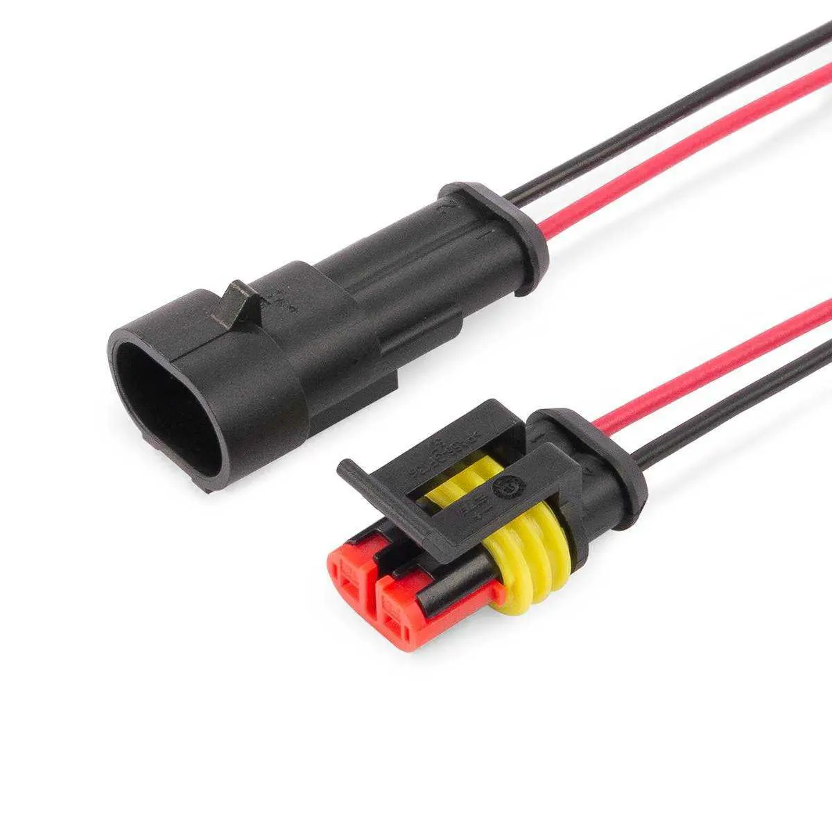 Разъемы герметичные автомобильные с проводом РГА (КВТ)