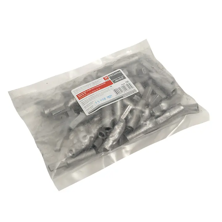 Наконечник штифтовой алюминиевый НША 25-15 (50шт.) EKF